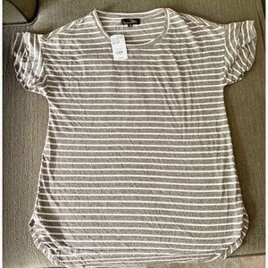 NWT- Suzanne Betro Striped Top
